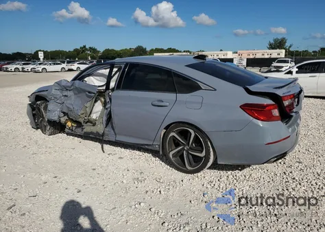 2021 Honda Accord Sport from USA, damaged, VIN 1HGCV1F34MA098201